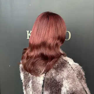 ミディアム ななか /KOKOROのヘアスタイル