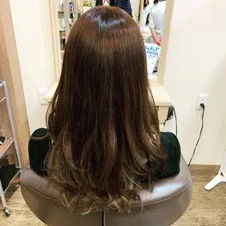 ロング 韓国ヘア/レイヤー 🇰🇷/艶髪/長橋のヘアスタイル