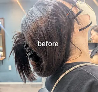 スパニスト 中川のヘアスタイル