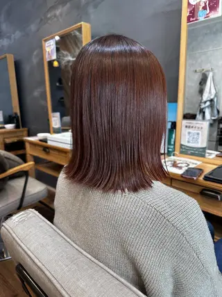 ミディアム カラー Alpha 【abiko】加藤駿のヘアスタイル