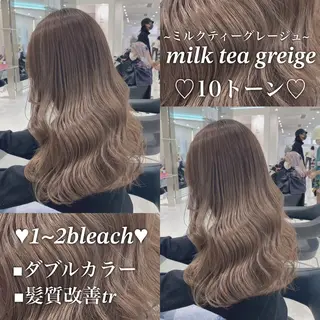 セミロング カラー 🌿透明感赤み消し Keishin🌿のヘアスタイル