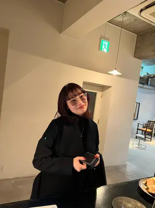 セミロング カラー 前川 華恋 / room3のヘアスタイル