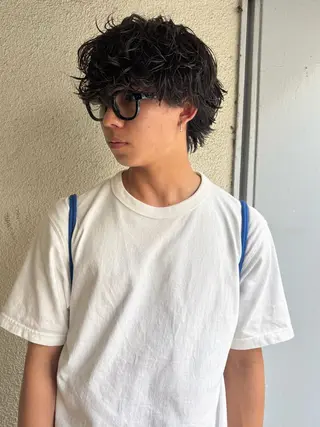 メンズ 【Pia】吉谷 翔陽/メンズパーマのヘアスタイル