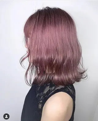 ミディアム カラー パーマ ヘアアレンジ メンズ キッズ ネイル マツエク・マツパ 髪質改善ストレート髪 質改善カラー特化中崎のヘアスタイル