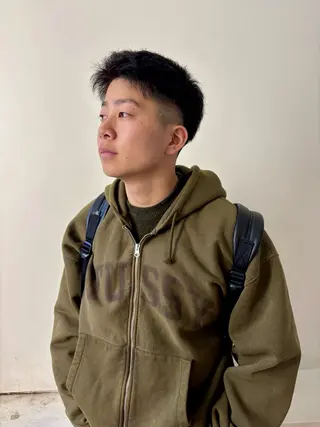 ショート メンズ men's/perm colorDaijuのヘアスタイル