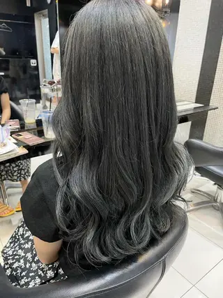 ロング カラー 女性リピ90%🍨 🩷佐藤みずきのヘアスタイル