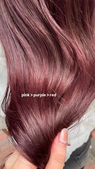 ミディアム カラー MARIO HAIR DESIGN所属・艶カラー/カット 🌒Ameriのヘアスタイル