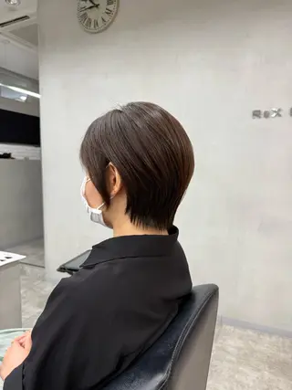 ショート 畑中 咲穂のヘアスタイル