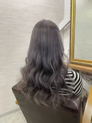 ロング カラー ヘアセット無料モデル 募集／栄／久屋／谷崎のヘアスタイル