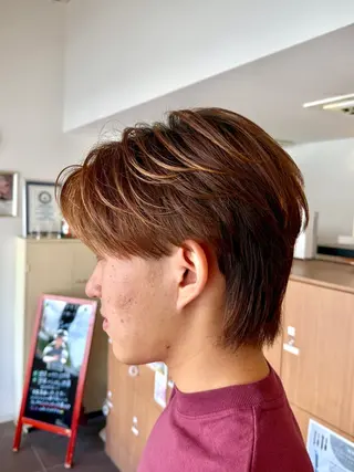 メンズ ⭐️縮毛矯正⭐️ メンズパーマ⭐️赤松のヘアスタイル