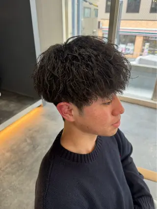 パーマ メンズ 河合 澪のヘアスタイル