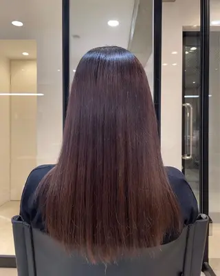 ロング カラー 頼金 愛海のヘアスタイル