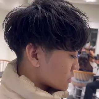 ショート メンズ 金碇 祐羽人のヘアスタイル