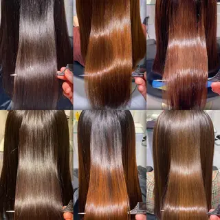 セミロング 透明感♡グレージュ ♡ミルクティー♡のヘアスタイル