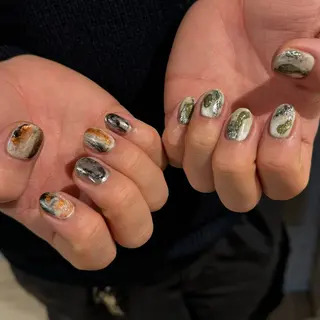 メンズ ネイル 𝐫𝐚𝐢 𝐧𝐚𝐢𝐥のネイルデザイン