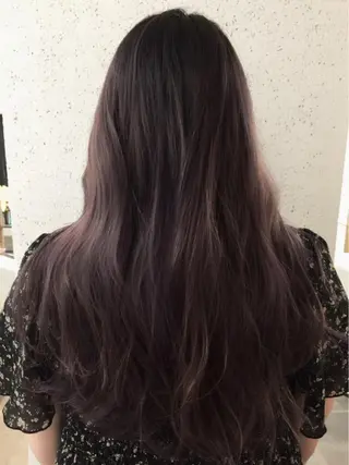 ロング カラー ヘアアレンジ ✨ハイクオリティ✨ 山本香也のヘアスタイル