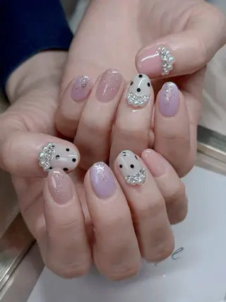 ネイル 長さ出し専門 nynaのネイルデザイン