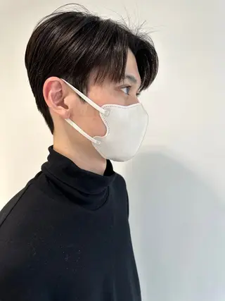 パーマ メンズ 松浦ゆずき 韓国/ 診断/ダウンパーマのヘアスタイル