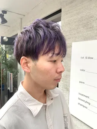 メンズ ハニーバイ コードのヘアスタイル