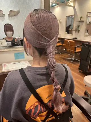 ヘアアレンジ Chocolat阿部野所属・なかじま ささらのヘアスタイル