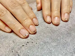 ショート カラー ネイル beauty salon ma'am所属・chihiro 小路ネイルのネイルデザイン