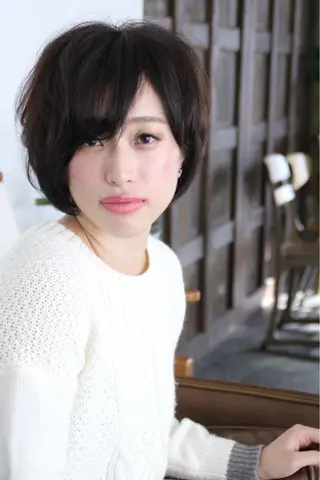 ショート 髪質改善 Blumeのヘアスタイル