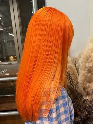 ロング カラー 透明感カラー/レイヤ ーhinata.のヘアスタイル