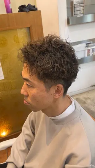 パーマ メンズ STAGE所属・ニュアンスパーマ/ 本厚木/NAOAKIのヘアスタイル