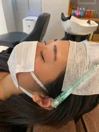 アイブロウ 山﨑 燦人のヘアスタイル