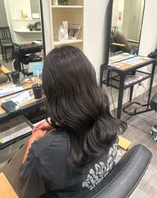 ミディアム カラー nijika/ カラーモデル募集🫧のヘアスタイル