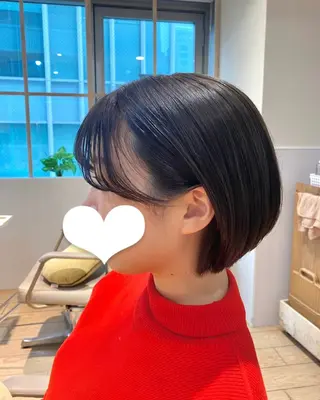 ショート RIHO/愛されモテ /透明感カラーのヘアスタイル