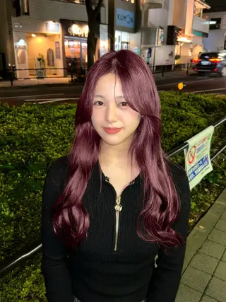 カラー レイヤー/マツエク 💋𝑨𝑵𝑵𝑨のヘアスタイル