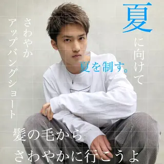 カラー メンズ 【渋谷メンズ特化】 🔥BLUCK🔥のヘアスタイル