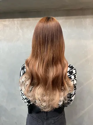 ロング TNB TOKYO所属・Insta 指名 No.1KURUMIのヘアスタイル