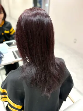 ミディアム カラー 銀座/赤み消し/ 透明感カラー🩶りくのヘアスタイル