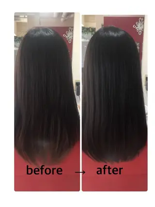 セミロング ルーチェ【luce】ヘアリゾート宝塚歌劇前店所属・岸本 友子のヘアスタイル