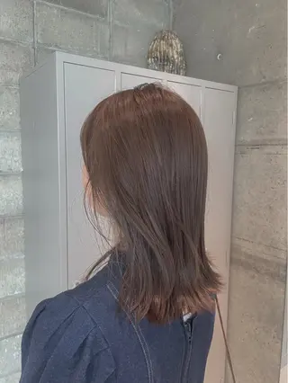 ミディアム カラー 艶髪推し🌿🫧 yukakoのヘアスタイル