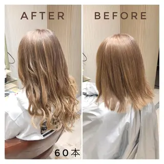 セミロング 嶋田 ゆきのヘアスタイル