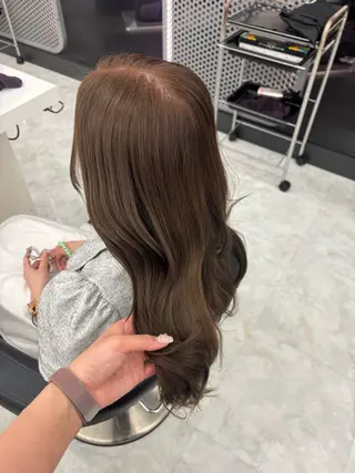 カラー かわいい艶髪🤍 れいな🤍のヘアスタイル