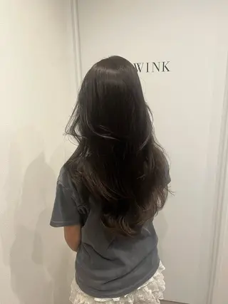 ロング レイヤー/透明感カ ラー/HIMARIのヘアスタイル