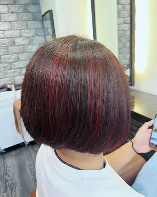 ミディアム カラー メンズ gimmick自由が丘所属・自由が丘/駅近/艶髪 /骨格補正/土屋優希のヘアスタイル