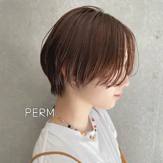 ショート 🧸レイヤーカット 🤎店長anju🪽のヘアスタイル