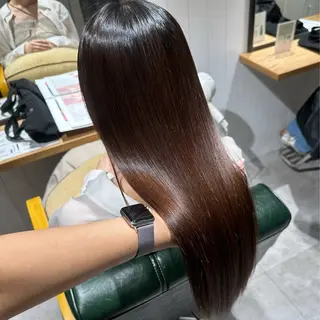 ロング 髪質改善 イオリのヘアスタイル