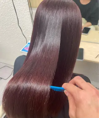 セミロング fleurir所属・内藤 拓真のヘアスタイル