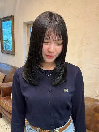 ミディアム rise /メンズカットのヘアスタイル