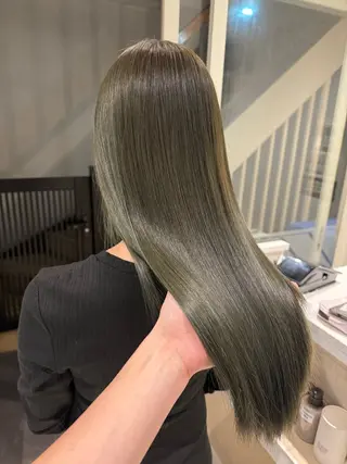 ロング カラー 🌈評価No.1🌈 艶髪カラー❌エクステのヘアスタイル