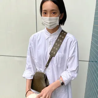 ショート カラー パーマ パーマスタイル🔅 sayacaのヘアスタイル