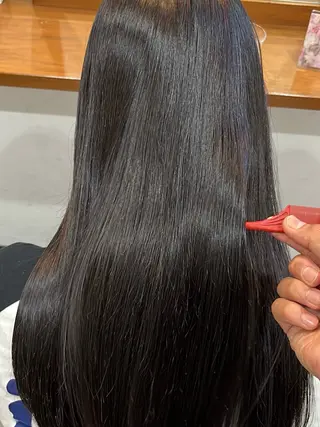 ロング オートクチュールランコントレ西京極店所属・今在家 玲【艶髪スト レート/メンズ特化】のヘアスタイル