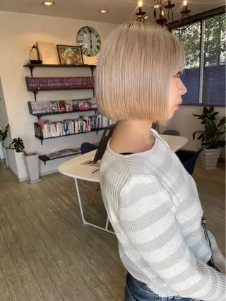 ミディアム 極上髪質改善 宮内開星のヘアスタイル