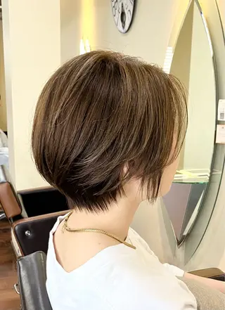 ショート カラー 髪質改善/ショート/ 籠本　勇太のヘアスタイル